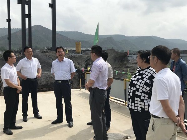 市人大常委會黨組副書記、副主任樊文浩一行調研泓源公司項目建設情況(圖2)