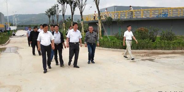 市人大常委會黨組副書記、副主任樊文浩一行調研泓源公司項目建設情況(圖3)